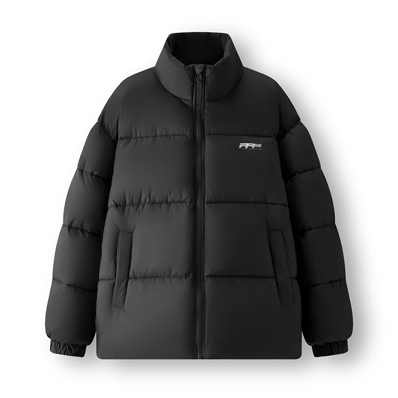 Semir Cotton Padded Jacket Men Thick Printed Texture Design Stand