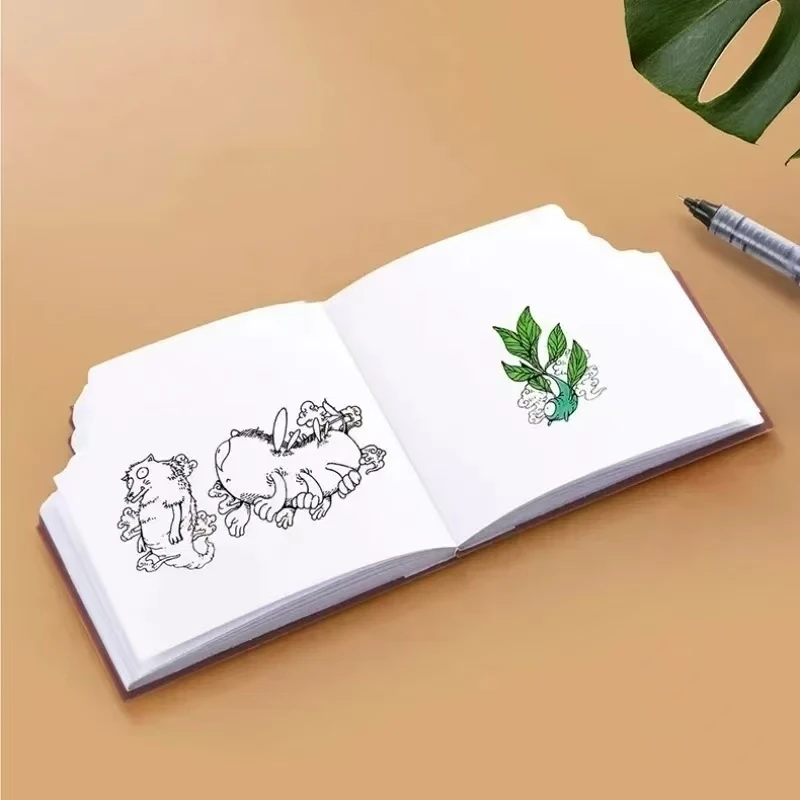 Chocolate Notebook Memo Pad Paper Notepad Portable 80 Sheets Writing Pads Note Book Creative Stationery Office School Supplies