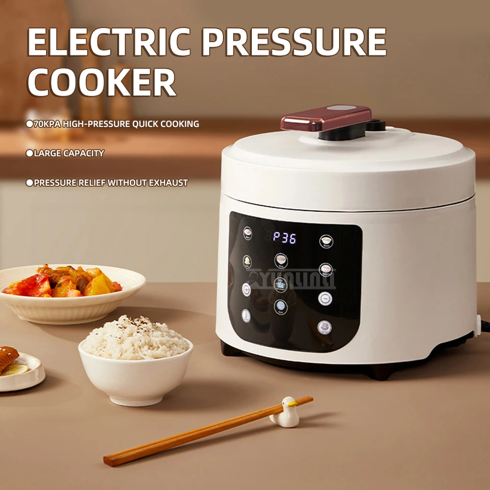 

DRG-D2305 5L Large Capacity Pressure Cooker Multi-Functional Soup Stewing Kitchen Appliance