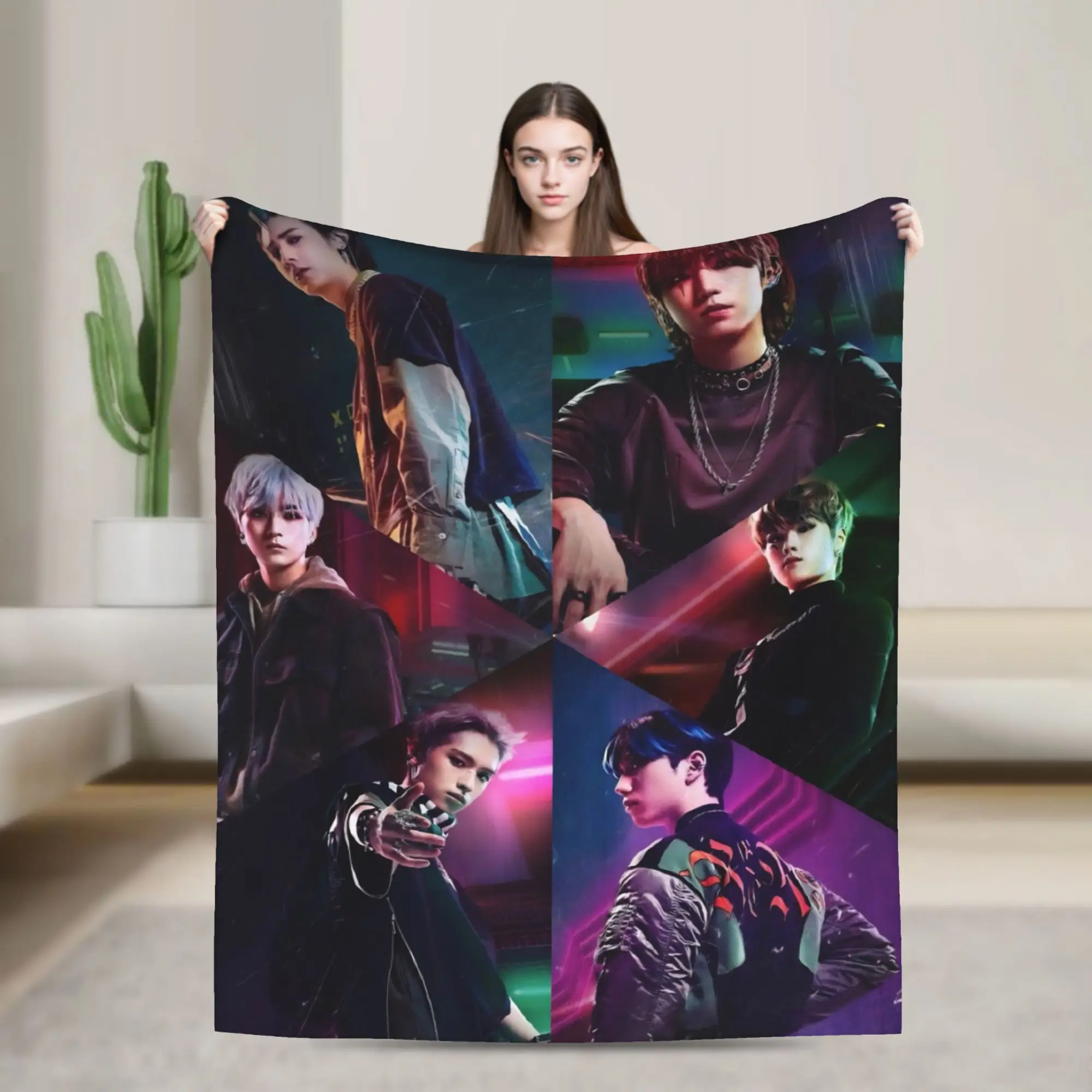 Comfort Xdinary Heroes boy group Blanket Stuff Room Decorative  Throws And Blankets Super Soft Fleece for Outdoor