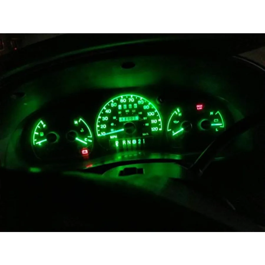 T5 37 74 2721 LED Bulbs with Twist Lock Socket, Canbus Error Free PC74 PC37 882 Dashboard Instrument Panel Light Gauge Cluster