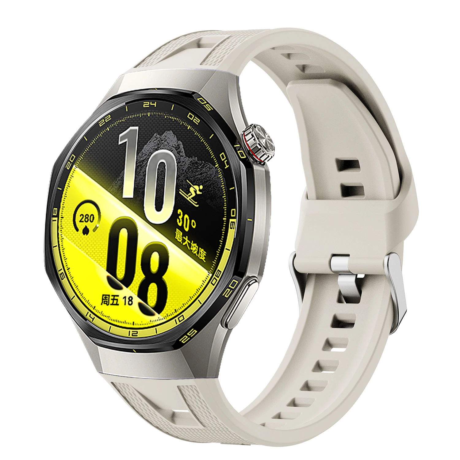 Original Silikonarmband für Huawei Watch GT7 Pro 46mm Ersatzarmband für Huawei Watch GT6 Pro 46mm Zubehör Correa – Detail 18
