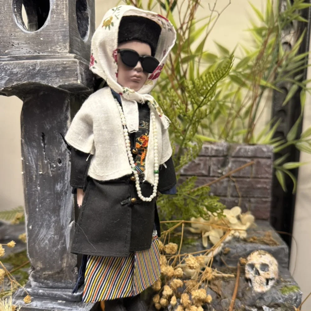 

In Stock 1/6 Scale 19cm Male Soldier Classic Ancient Chinese Cute Little Zombie 12" Action Figure Full Set For Fans Gifts