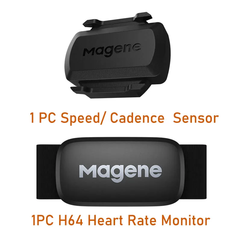 Magene Cadanssensor Snelheid S3+ Snelheidsmeter ANT+ Bluetooth Computer Compatibel met Garmin IGP Bryton Fietscomputer Draadloos - afbeelding 1