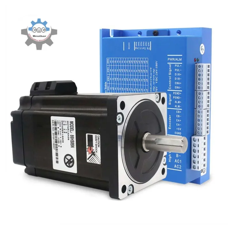 HBS86H Closed-loop Hybrid Stepper Drive/2 Phase High Performance Stepper Drive Nema34 Stepper Motor 4.5NM 8.5NM 12NM HBS86H Clo