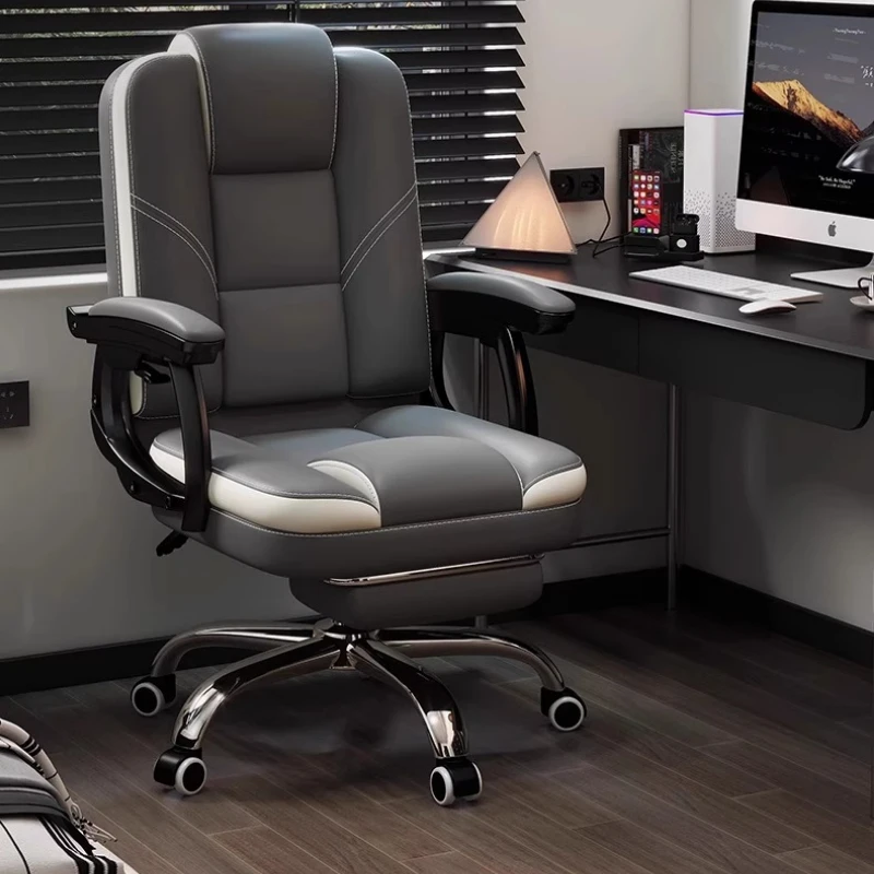

Nordic Comfortable Office Chair Modern Vanity Luxury Durablestudy Rotatable Office Chair Durable Solid Silla Gamer Furniture