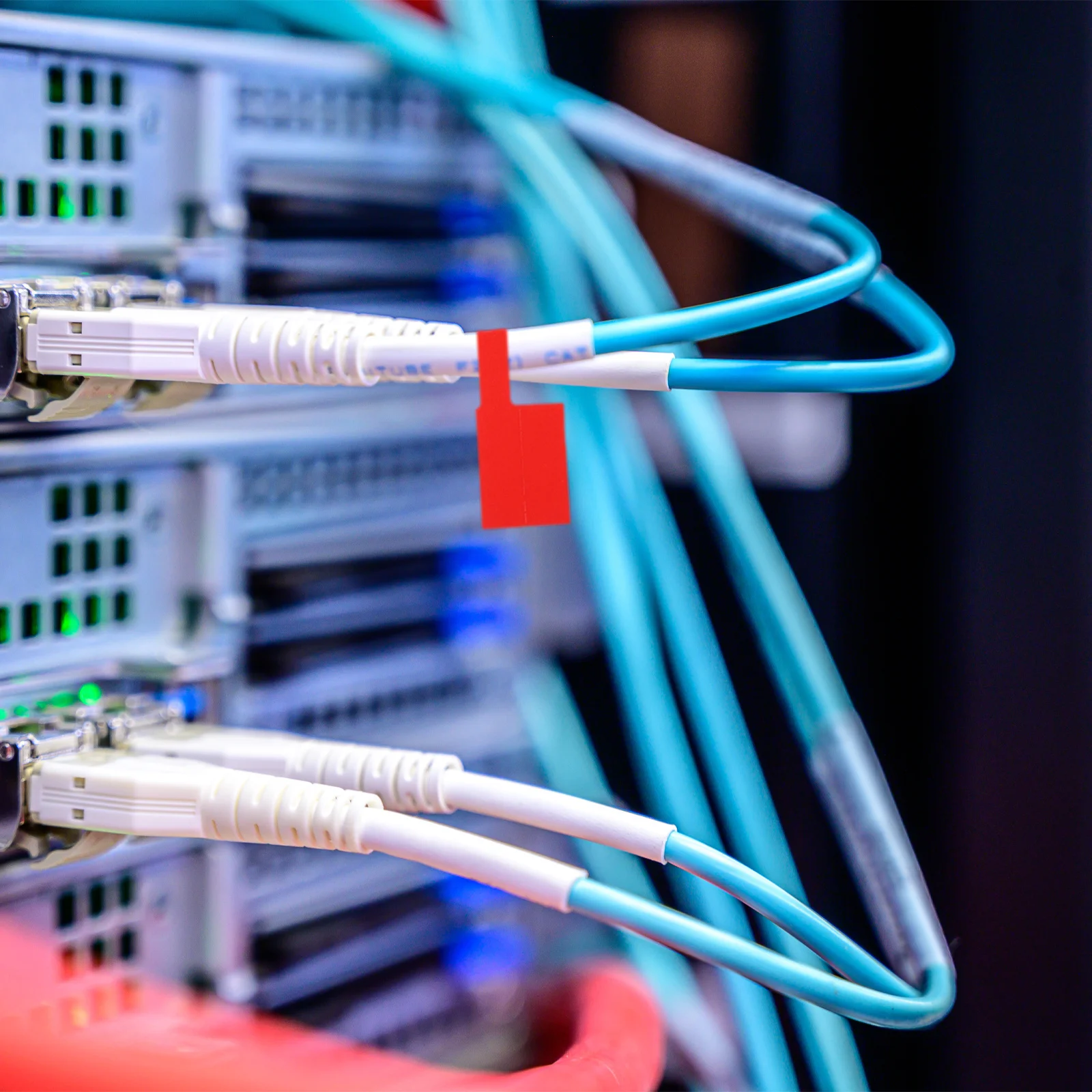 10 أوراق ملصقات كابلات ملونة ذاتية اللصق لملصقات تحديد منظم إدارة سلك الكمبيوتر المكتبي والمدرسة #3