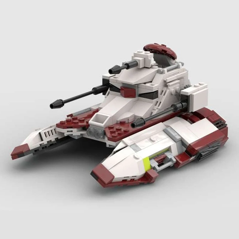 

MOC famous film and television fighter tank spaceship model DIY assembly building block toys children's birthday gift