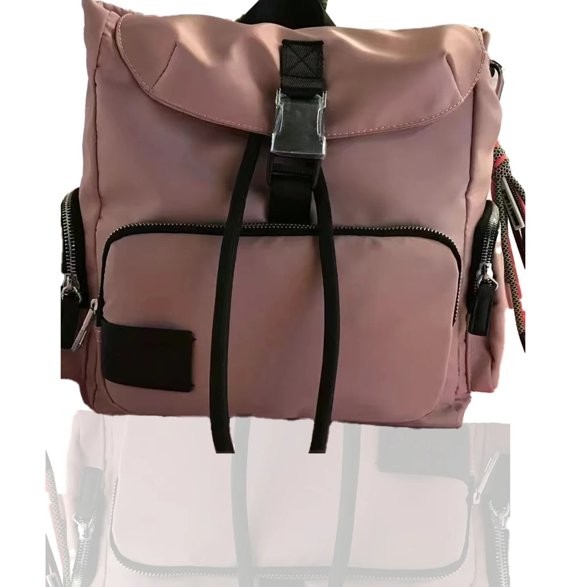 Hot Sale High Quality Fashion Casual Solid Color Backpack Men and Women Bags Free Shipping