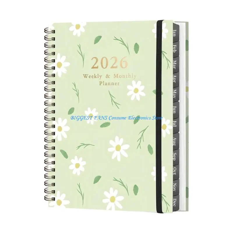 2026 Work Life Planner Travel Journal Schedule Notebook Compacts Size Task Tracking Systems Smooth Writing Experience