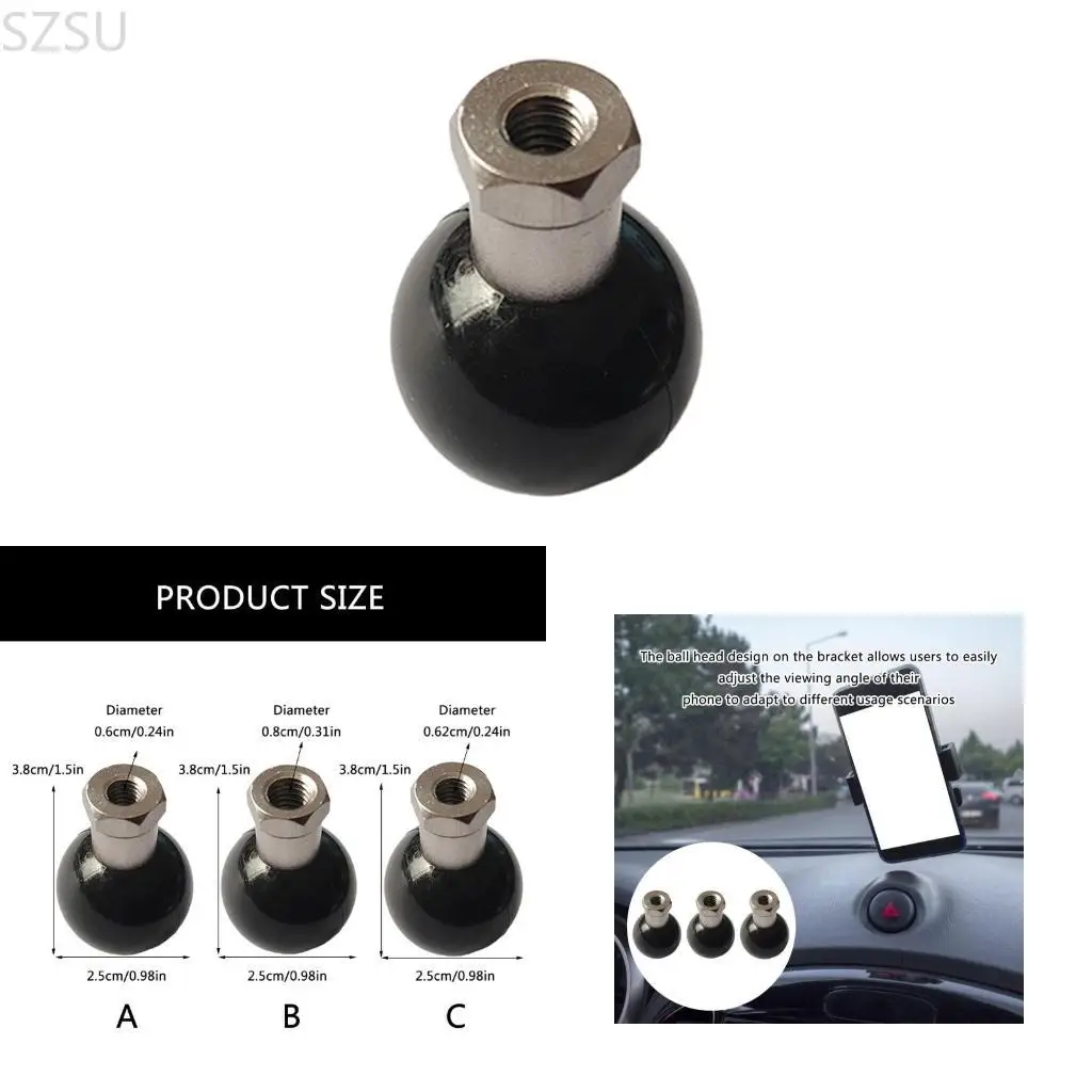 

Противоударные и надежные адаптеры SZSU с шариками 1 дюйм для различных монтажных требований