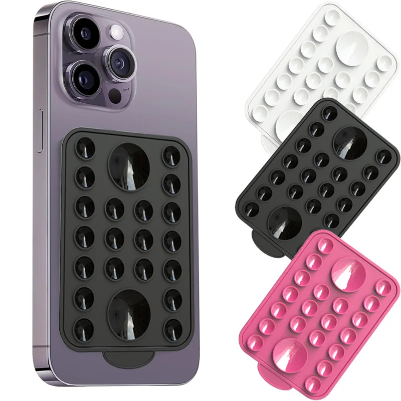 Silicone 22-piece Suction Cup Anti-slip Mobile Phone Holder Suitable for Magsafes Upgraded Strong Magnet