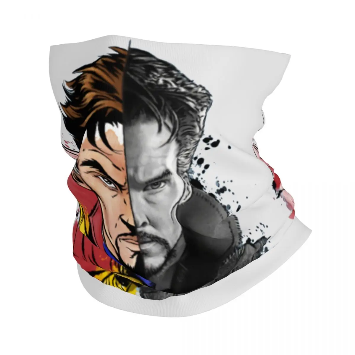 Superheroes Supreme Sorcerer Marvel Dr.Strange Film Bandana Neck Cover Motocross Wrap Scarf Hiking Unisex Adult Winter