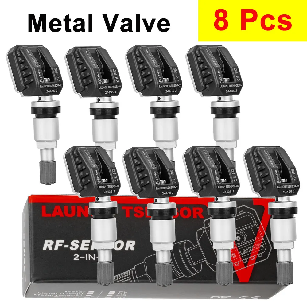 2025 LANCERING X431 TSENSOR-05 TPMS-sensor 315 MHz / 433 MHz TPMS-sensor Bandenreparatietool 100% programmeerbare bandensensor Werkt met X431 - afbeelding 1