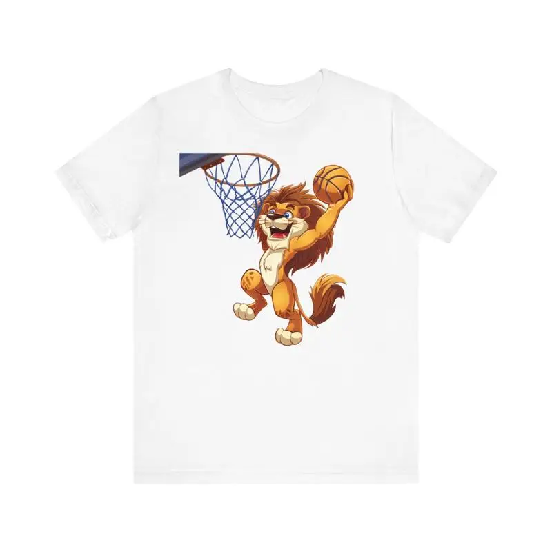 

Баскетбольная футболка с Dunking Lion