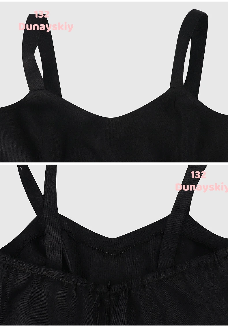 كاميو ميسوزو فستان مُصمم حسب الطلب مجموعة شعر مستعار لعبة الهواء للنساء والرجال ملابس حفلات الهالوين