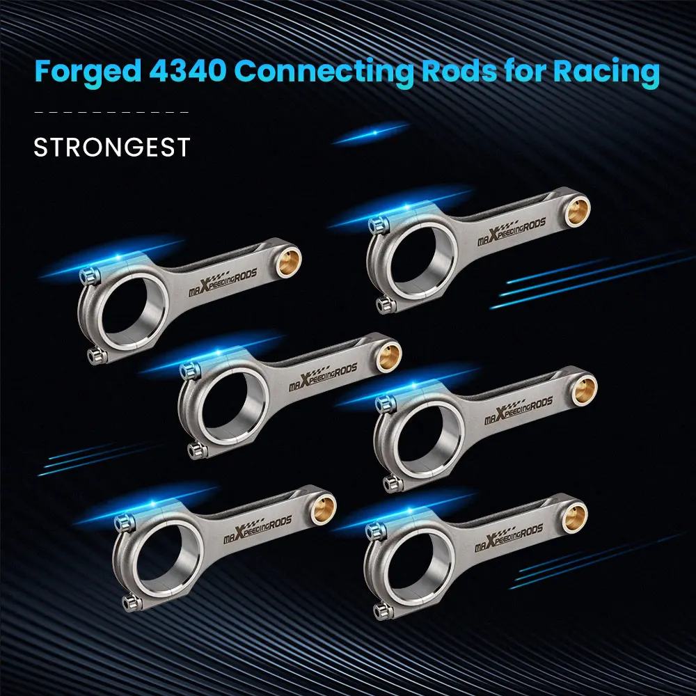 Steel Conrod for Toyota Supra 3.0L MK 3 7M-GTE 1986-1992 ARP 2000 5.984