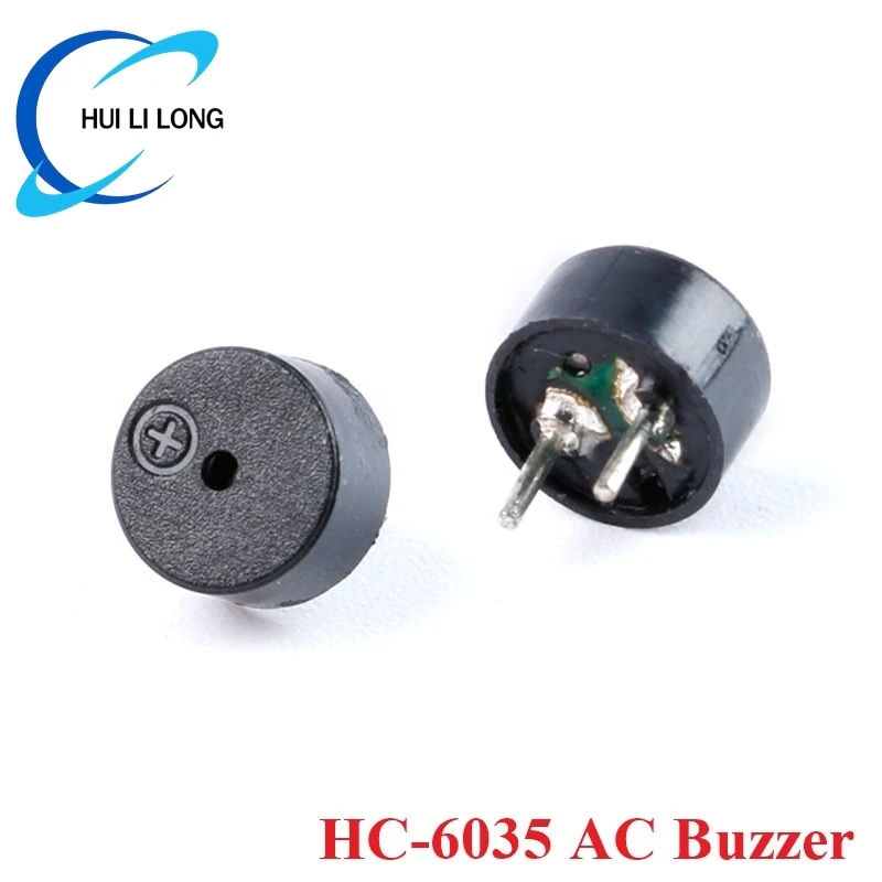 10pcs/5pcs HC-6035 Mini Piezo Passive Buzzer HC6035 AC Buzzer 6X3.5mm 6*3.5 mm Integrated Electromagnetic Speaker 1.5-3V