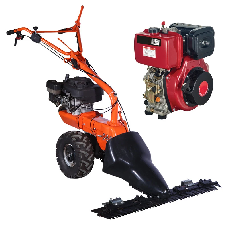 SM-03-D170F Hand Propelled Lawn Mower, Agricultural Orchard Weeding Machine