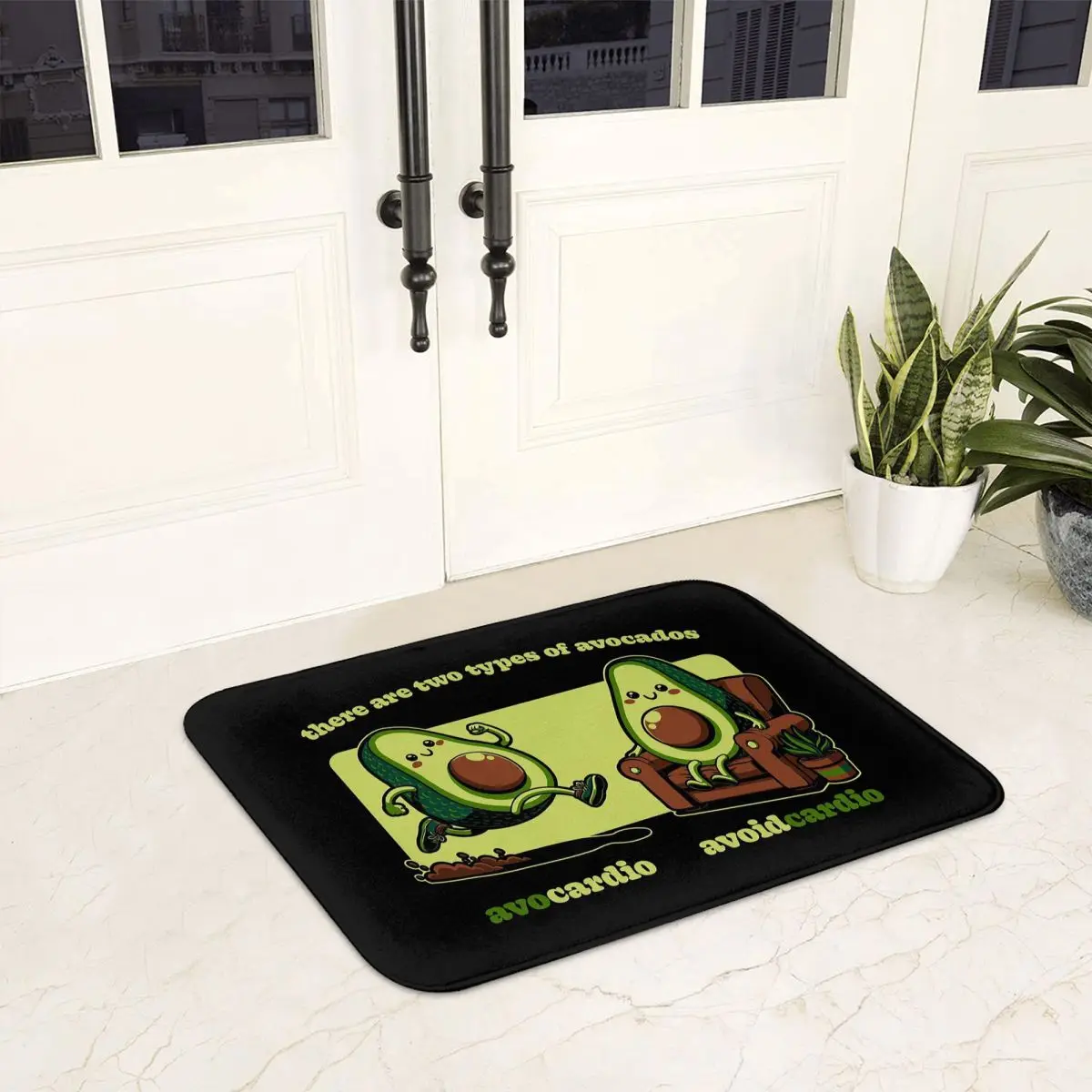 Avocardio Avocado Cardio Anti-slip Doormat Floor Mat Carpet Rug for Kitchen Entrance Home Bathroom Living room Footpad Mats