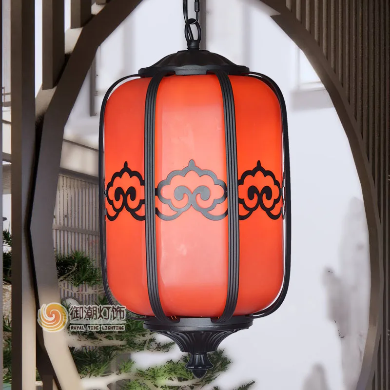 

Новый длинный коридор в китайском стиле, виноградная подставка, беседка, вилла, двор, ворота, карниз, балкон, уличный ретро, красный фонарь, люстра