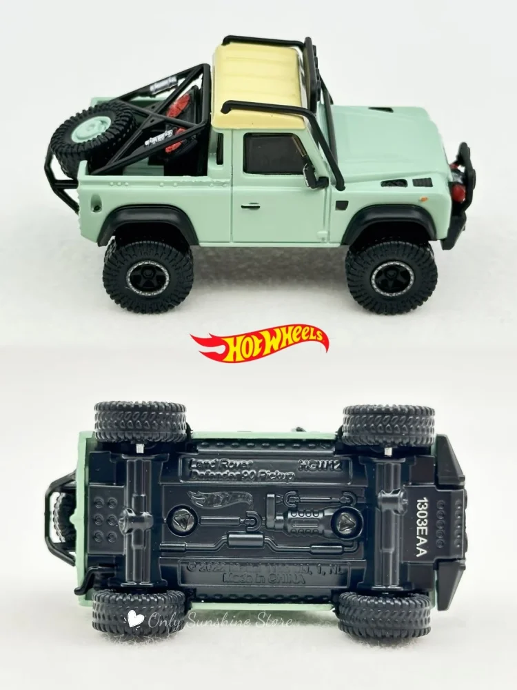 Hot Wheels Elite RLC juguete coleccionable escala 1:64 Land Rover Defender Mustang coche en miniatura de aleación Ford HGW13 RLC Land Rover HGW12