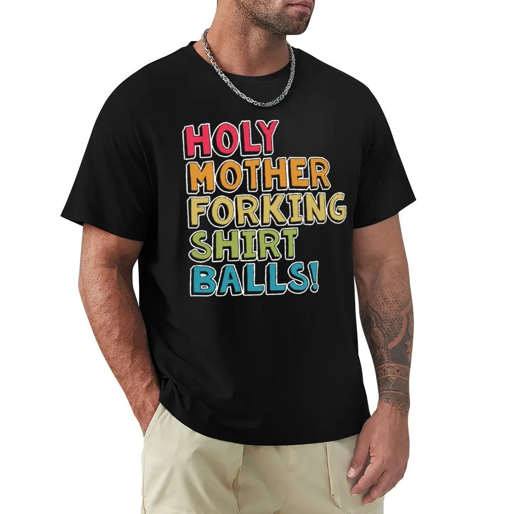 Crewneck Mother's Day Holy Forking Balls Kids Baby T-shirt  Sport Tees Funny Graphic Funny Novelty Aactivity Competition USA Siz