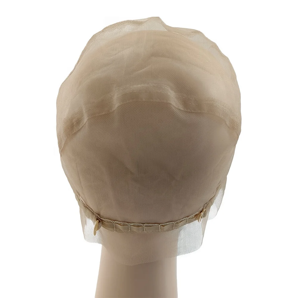 Ruyan 360 درجة كامل الدانتيل المنسوجة يدويا قبعة شعر مستعار مع حزام قابل للتعديل غلويليس Hairnet النسيج قبعة قبعات شعر مستعار