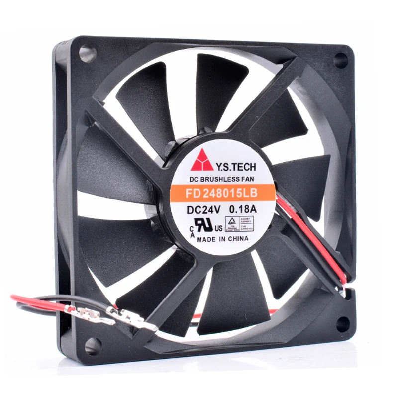 

Brand new original FD248015LB 8cm 8015 24V 0.18A frequency converter central control large air volume cooling fan