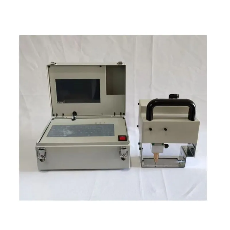 [Bestseller] Handheld-Punktpräge-Markierungsmaschine Beam Portable Handheld Mini Metall Stahl/Aluminium/Messing-Namensschild/Fin-Nummer/d