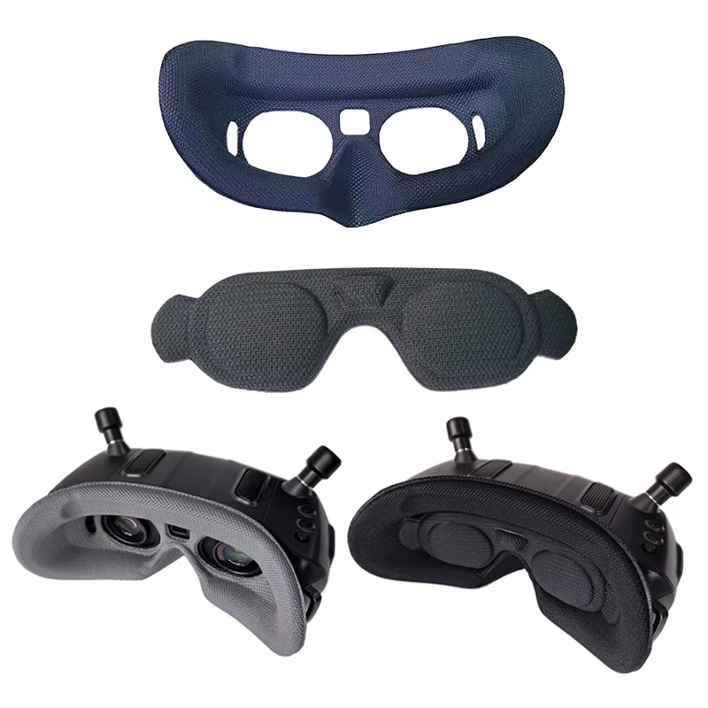 Gafas HD Goggles X, Almohadilla Protectora para la Cara, Esponja, Máscara para los Ojos, Cubierta de Protección para Lentes, Diadema Opcional Ajustable de 380-520 mm