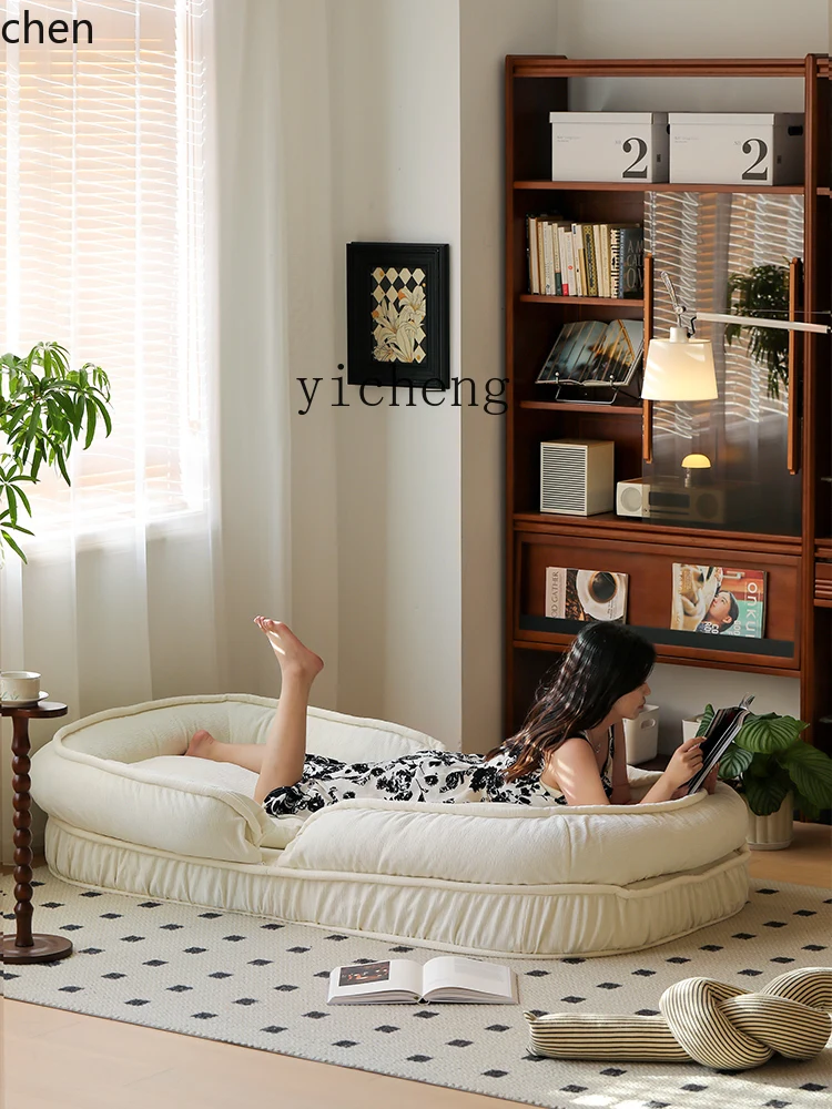 YFY  Human Kennel Lazy Sofa Sleeping Foldable Sofa Bed Single Sofa