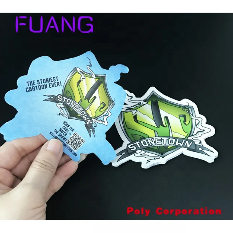 Alta Qualidade Die Cut Waterproof Uvproof Custom Stickers impressão
