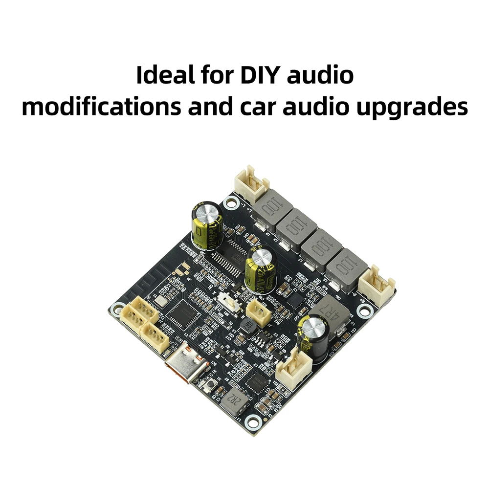 DC 6,6V-8,4V 2 X 25W Verstärkerplatine Digitaler Stereo-Audioverstärker für App-basierte Klanganpassung – Detail 7