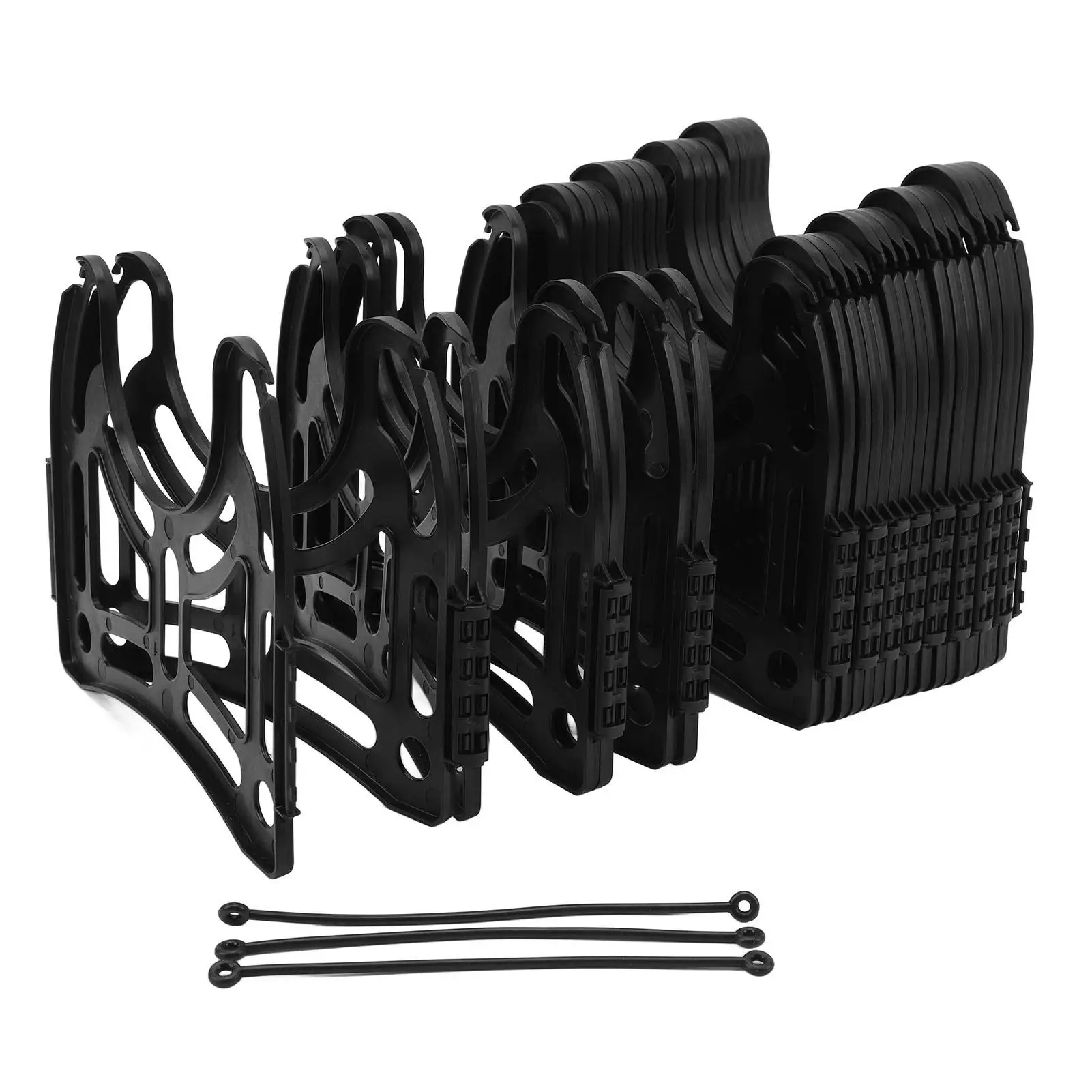 RV Sewer Hose Support Foldable Quick Setup Collapse Small Storage Sewer Hose for proper Drainage