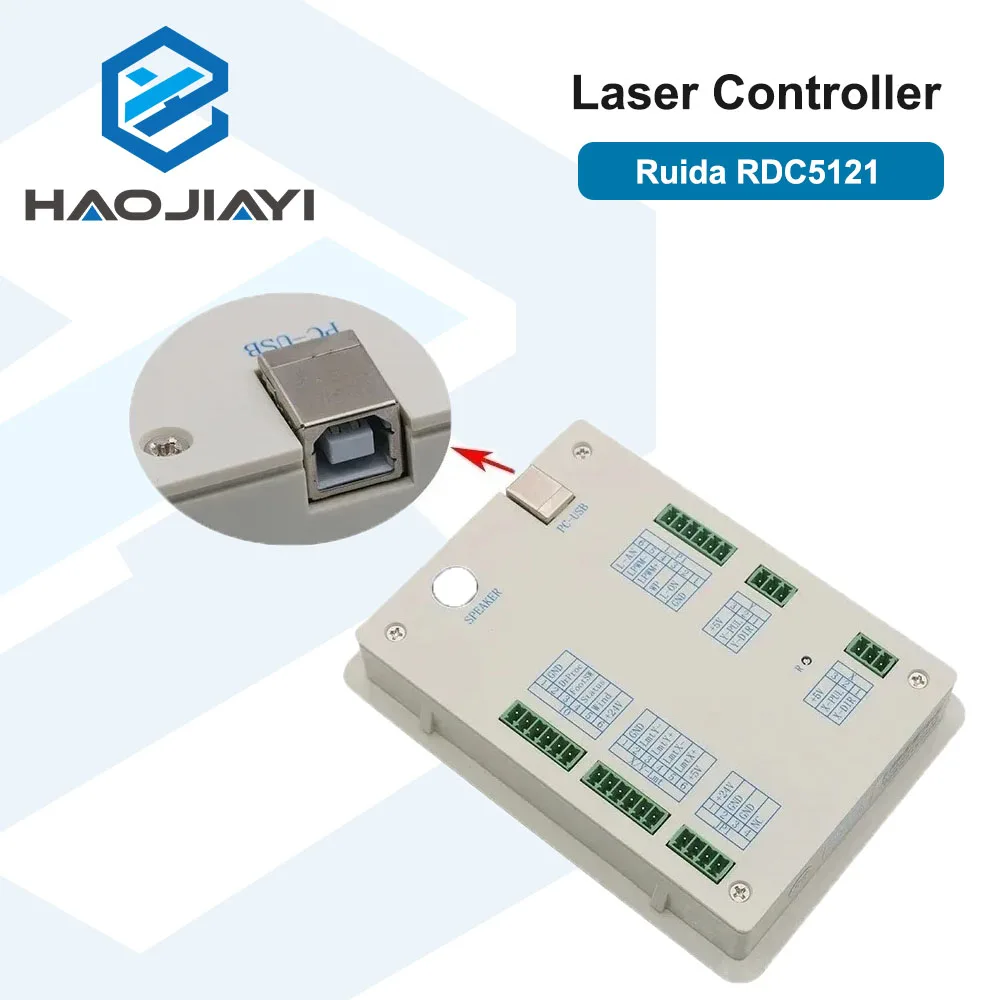 

Контроллер лазерной системы Ruida RDC5121 Lite для гравировальных и режущих станков с CO2-лазером – Точное управление для лазерных систем