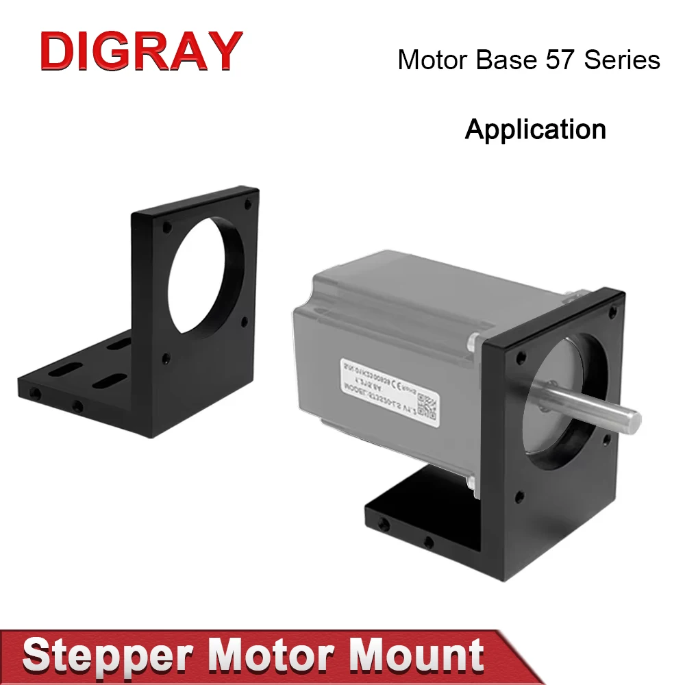 DIGRAY  Motor Base 57 Series Motor Aluminum Mounting Base Fastener Mounting Bracket Motor Fixing Base