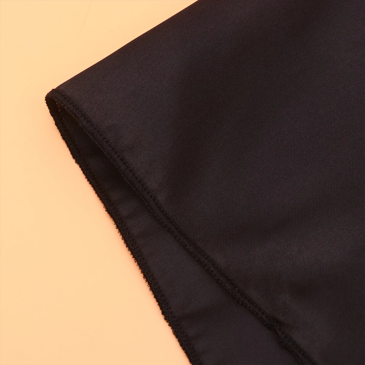 

12Pcs Solid Color Napkin Cloth Classic Simple Style for Home Restaurant Hotel Party Dining Tableware Pad Placemat Black
