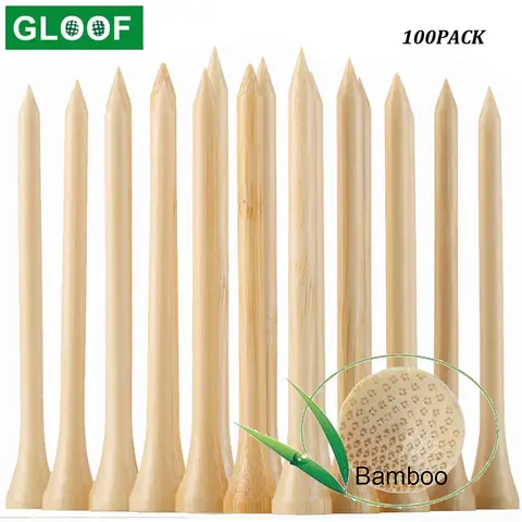 100 카운트 골프 티 대나무 티 골프 공 홀더 4 가지 크기 사용 가능 나무 티보다 강함 드롭 선박 54mm 70mm 83mm 100 카운트 골프 티 대나무 티 골프 공 홀더 4 가지 크기 사용 가능 나무 티보다 강함 드롭 선박 54mm 70mm 83mm