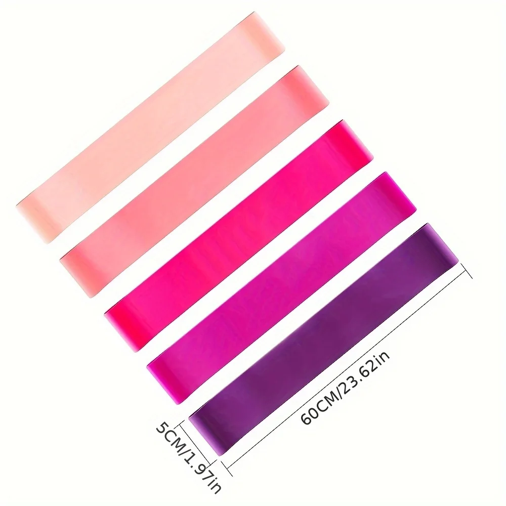 أربطة مقاومة TPE، مناسبة لليوجا والبيلاتيس وتدريبات المقاومة والجمباز والرقص، مناسبة لعيد الأم وعيد الميلاد