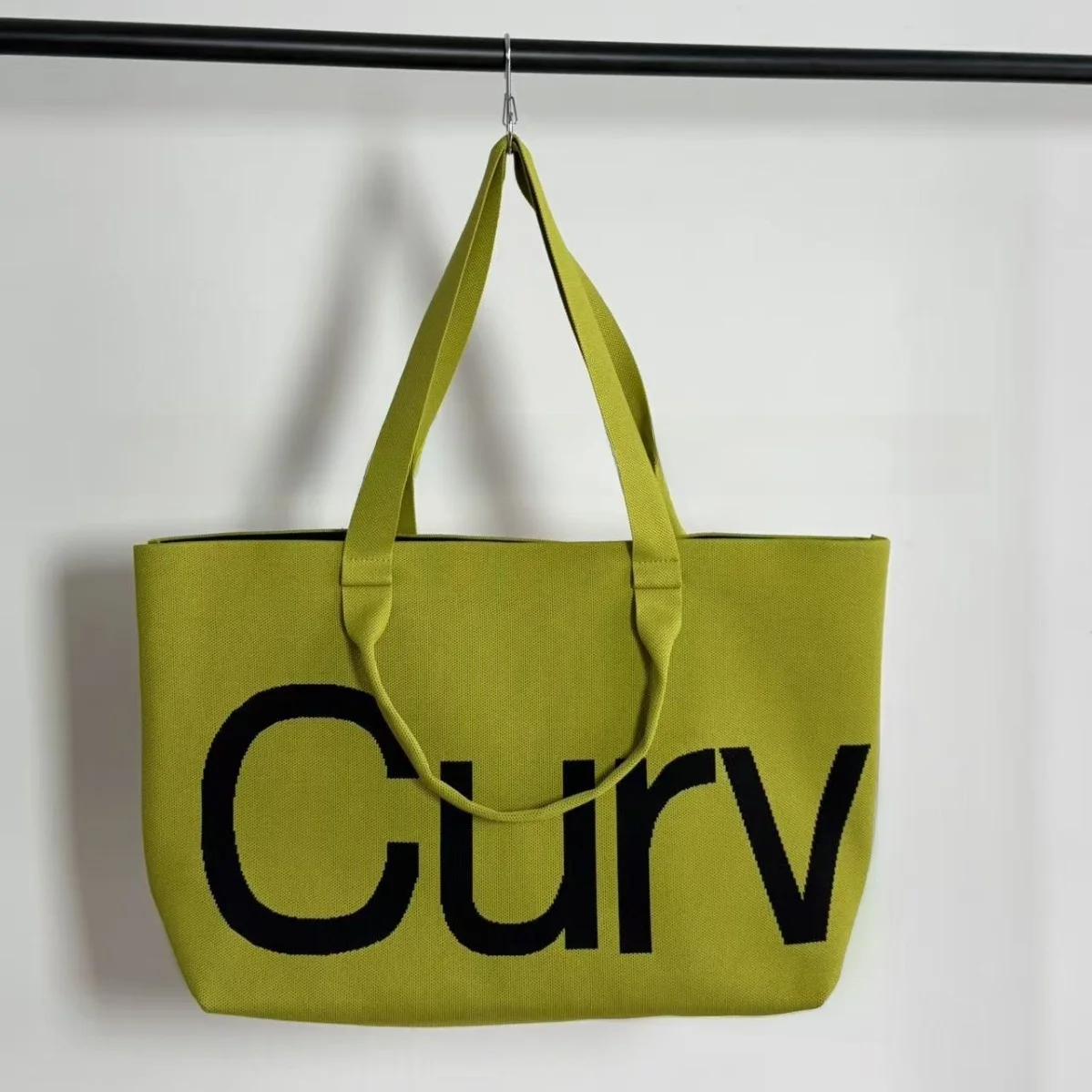 Korean Retro Striped Knitted Cloud Shoulder Bag Large Capacity Commuter Tote Bag for Outings And Work in 2026 New Model