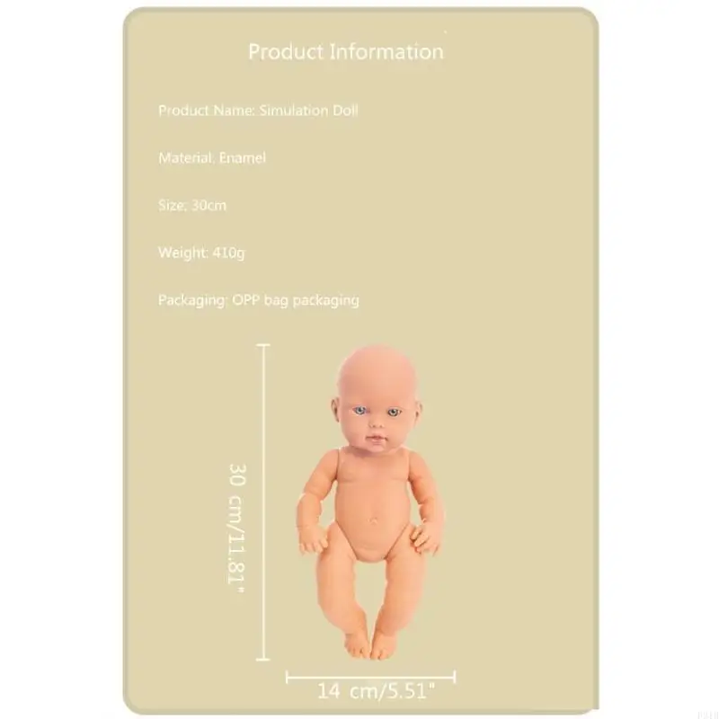 30 سم للتفاعل بين الدمية القابلة للتجميع مثل تولد تولد لعبة قابلة للغسل دمية هدية P31B