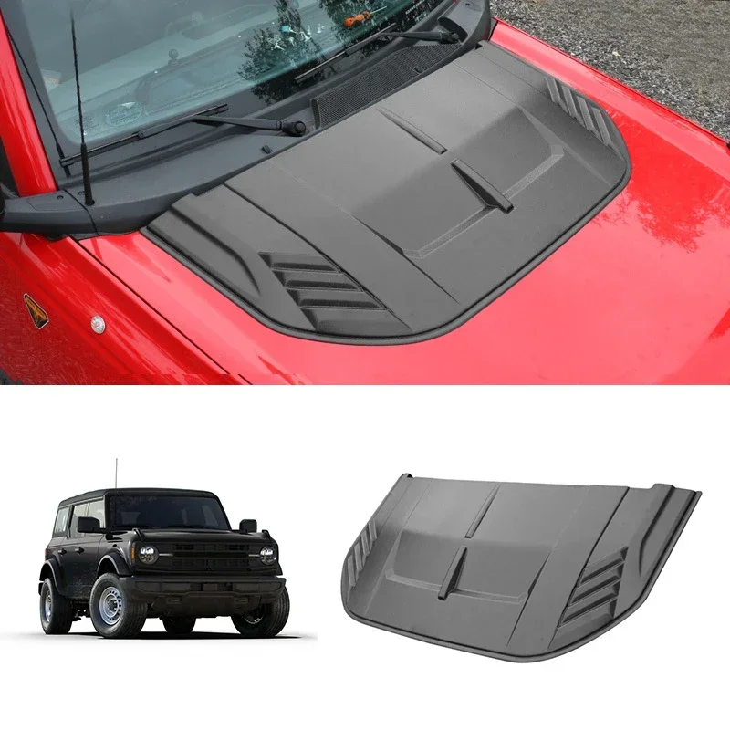 Car Accessories Modification Parts Body Kit Engine Hood Cover For Ford Bronco 2021 2022 2023