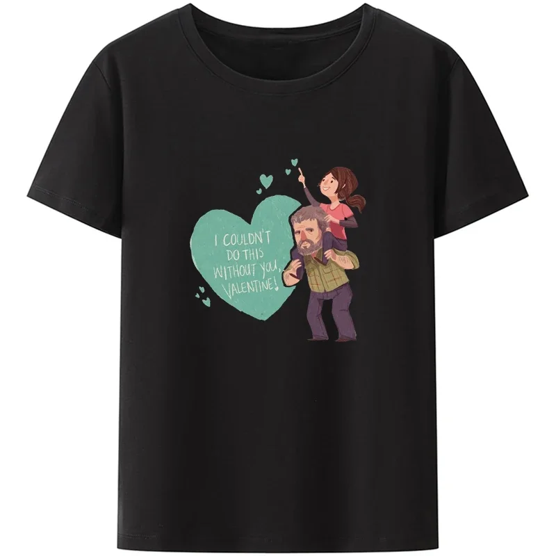 The Last Of Us T-Shirt Graphic T-Shirt Ellie Fireflies Joel Tlou Summer Game Clothes Oversized