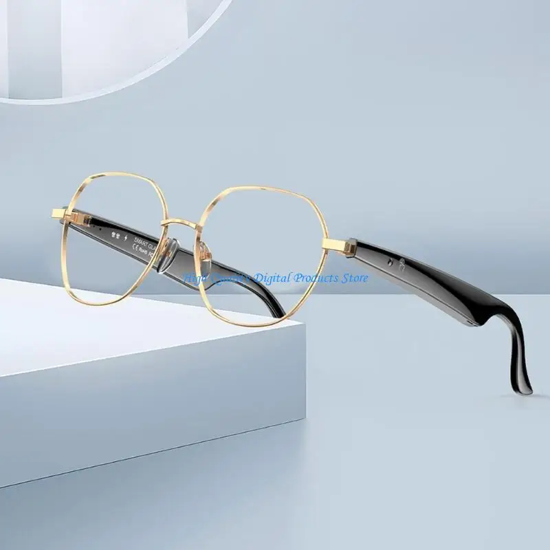 

U2JE Professional Bluetooth-compatible Prescription Glasses Frame Women Graduation Lens Spectacles Waterproof