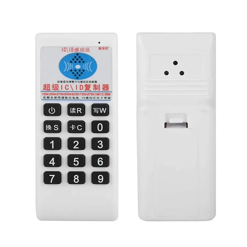 

IC ID Card Copier Handheld RFID Duplicator Programmer 13.56MHZ NFC Smart Card Reader Writer 125KHz T5577 Key Tag UID Cloner