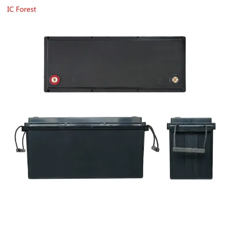 12V 24V 150ah 180Ah 200Ah 280Ah 320Ah Lifepo4 Solar Cells Storage Boxes Case Yachts RV Battery Plastic Waterproof Storage Box