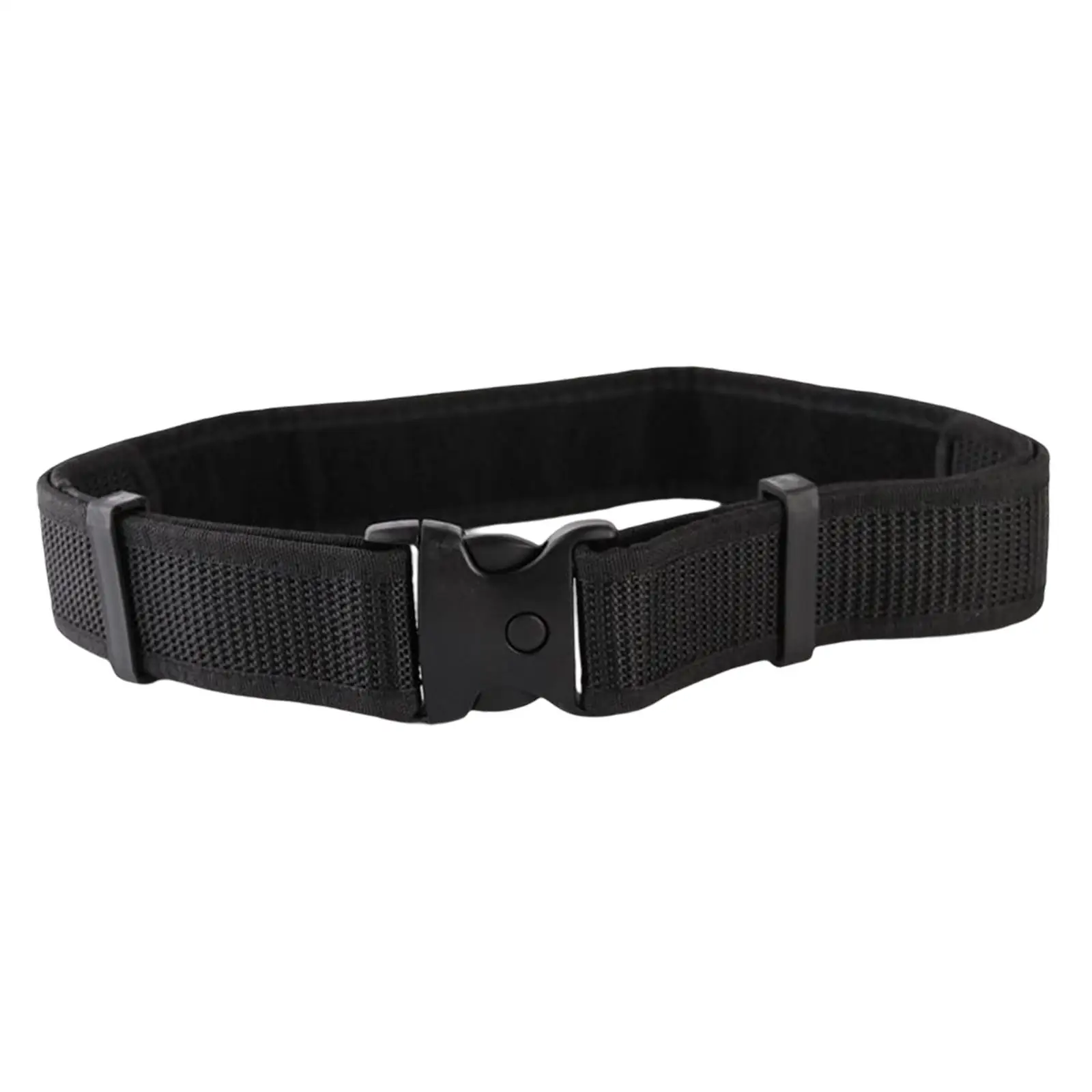 

Fashion Men Belt Heavy Duty Webbing Braided Quick Buckle Adjustable PP Waistband for Hiking Outdoor Hunting Training