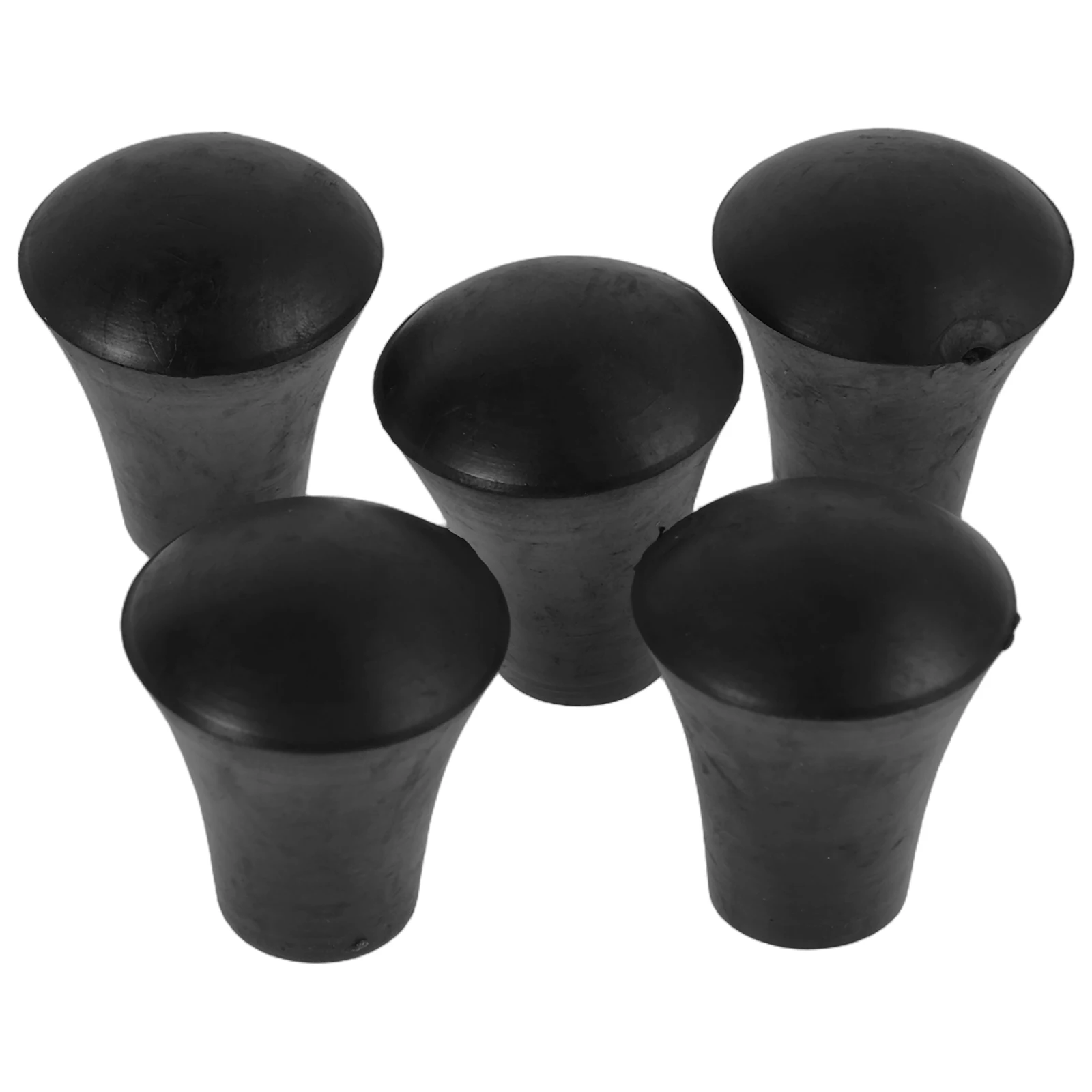 

5pcs Tom Drum Leg Cover Bass Hardware Rubber Replacement Durable AntiSkid Installation Compatible Instrument Parts Accessories