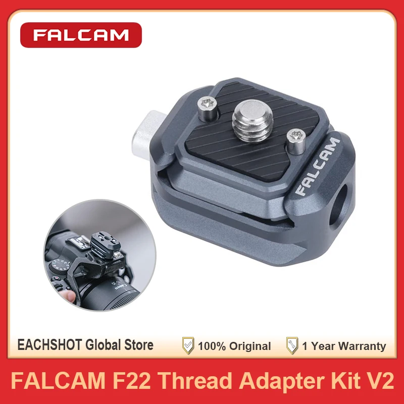 FALCAM F22 Thread Adapter Kit V2 Quick Release System QR Plate 1/4